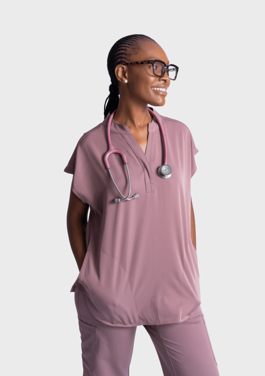 Ava Contour Scrub Top™ - Solo ScrubsSS-AVA-MOC-XS