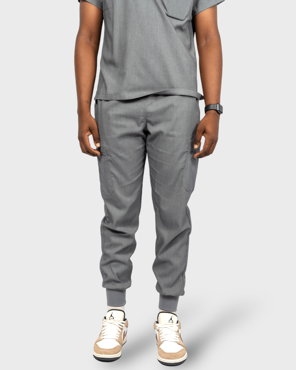 Men’s Essential Scrub pants - Solo ScrubsSS-ESP-GRY-XS