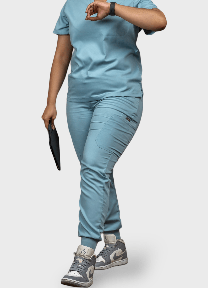 Woman’s Essential Scrub Pants - Solo ScrubsSS-ESP-SKY-XS