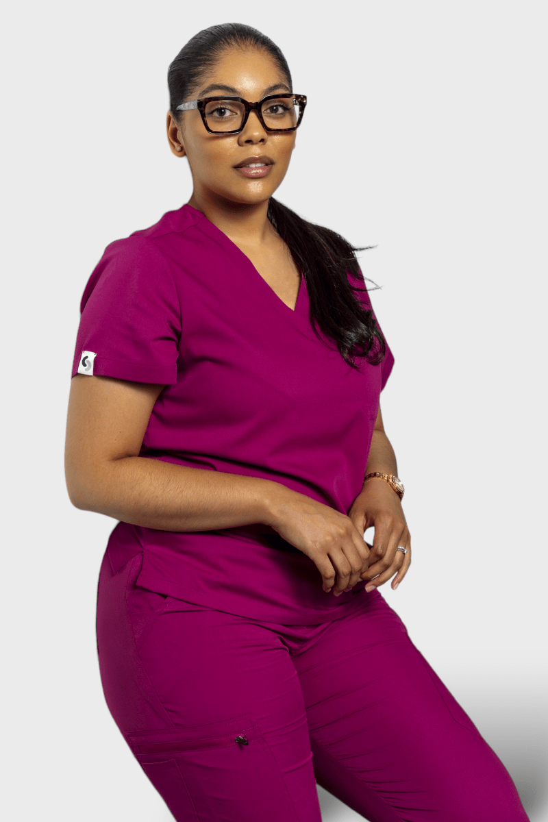 Women’s Essential Scrub Set - Solo ScrubsSS-ESS-RSP-XS