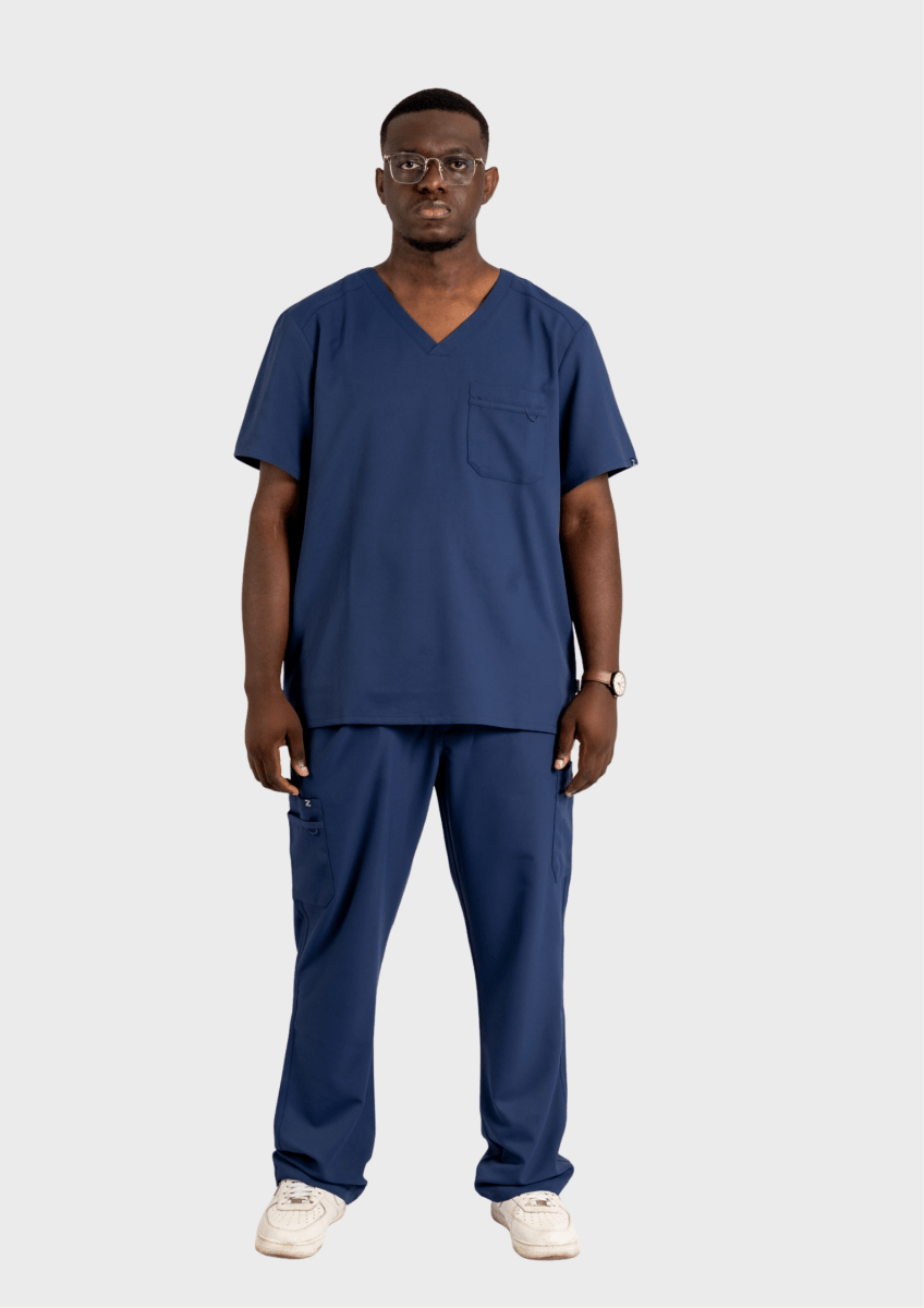 Z Studio Scrub Set™ - Solo ScrubsSS-ZST-NVY-XS
